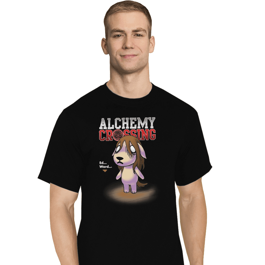 Shirts T-Shirts, Tall / Large / Black Real Crossing