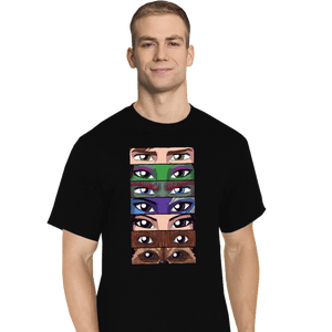 Daily_Deal_Shirts T-Shirts, Tall / Large / Black Guardian Eyes