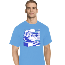 Load image into Gallery viewer, Secret_Shirts T-Shirts, Tall / Large / Royal Blue Light Wave
