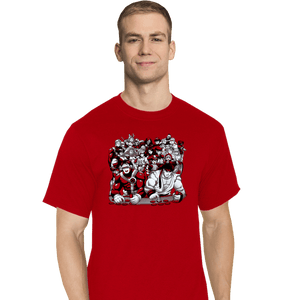 Secret_Shirts T-Shirts, Tall / Large / Red Old Friends