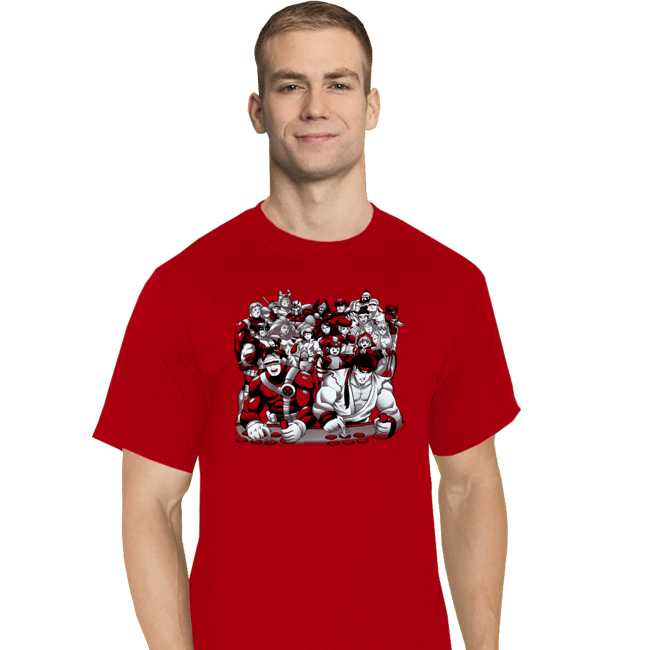 Secret_Shirts T-Shirts, Tall / Large / Red Old Friends