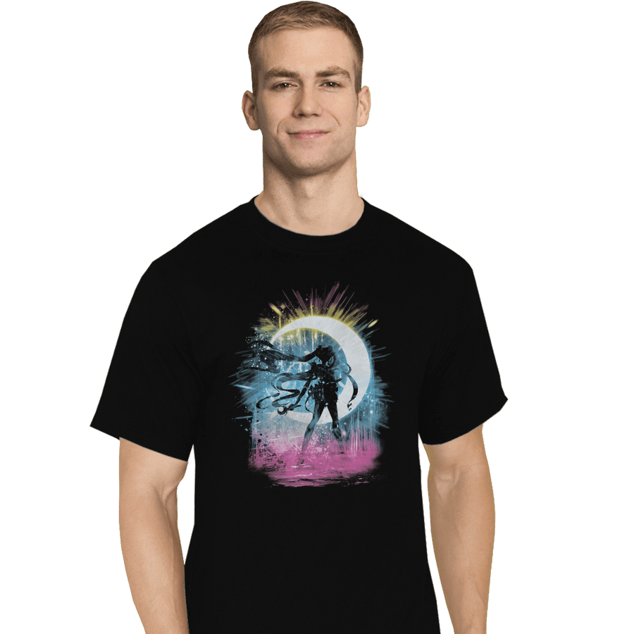 Shirts T-Shirts, Tall / Large / Black Moon Storm