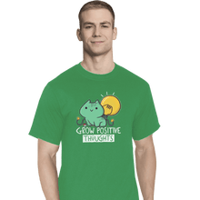 Load image into Gallery viewer, Shirts T-Shirts, Tall / Large / Athletic grey Bulb Saur
