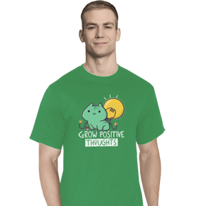 Shirts T-Shirts, Tall / Large / Athletic grey Bulb Saur