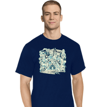 Load image into Gallery viewer, Shirts T-Shirts, Tall / Large / Navy Blade Resonance
