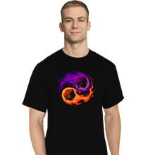 Load image into Gallery viewer, Secret_Shirts T-Shirts, Tall / Large / Black Balance Dice
