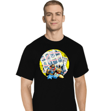 Load image into Gallery viewer, Daily_Deal_Shirts T-Shirts, Tall / Large / Black Future Past Animated
