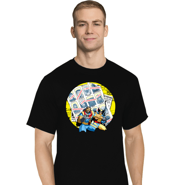 Daily_Deal_Shirts T-Shirts, Tall / Large / Black Future Past Animated