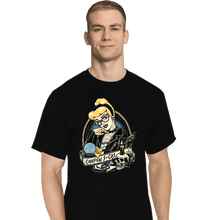 Load image into Gallery viewer, Daily_Deal_Shirts T-Shirts, Tall / Large / Black Rocker Cinderella
