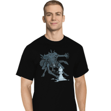 Load image into Gallery viewer, Shirts T-Shirts, Tall / Large / Black Queen Takes Bishop
