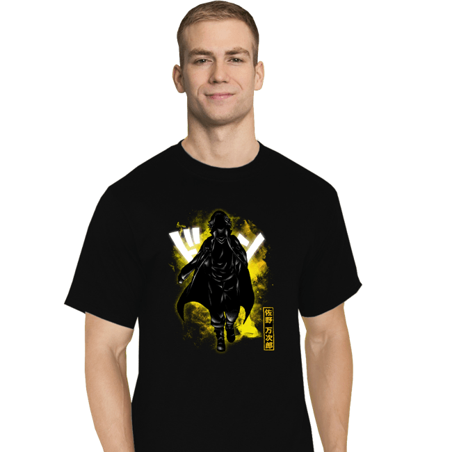 Shirts T-Shirts, Tall / Large / Black Cosmic Sano