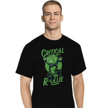 Load image into Gallery viewer, Secret_Shirts T-Shirts, Tall / Large / Black Critical Rollie
