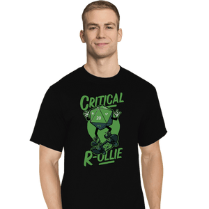 Secret_Shirts T-Shirts, Tall / Large / Black Critical Rollie