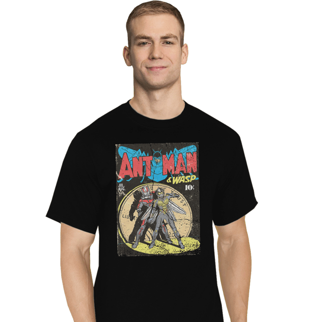 Shirts T-Shirts, Tall / Large / Black Antman And Wasp