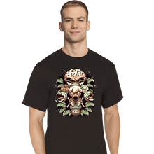 Load image into Gallery viewer, Shirts T-Shirts, Tall / Large / Black Retro Garden
