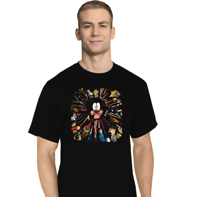 Daily_Deal_Shirts T-Shirts, Tall / Large / Black Courage Wick