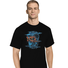 Load image into Gallery viewer, Shirts T-Shirts, Tall / Large / Black Glitchy Future
