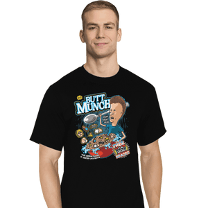 Shirts T-Shirts, Tall / Large / Black Butt Munch