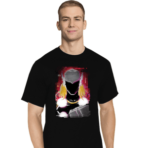 Shirts T-Shirts, Tall / Large / Black Glitch Thor