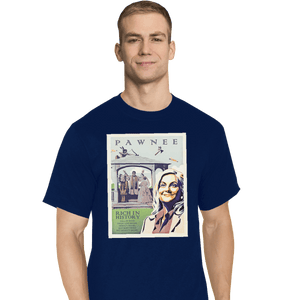 Shirts T-Shirts, Tall / Large / Navy Explore Pawnee