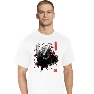 Daily_Deal_Shirts T-Shirts, Tall / Large / White The Darth Samurai