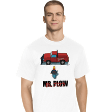 Load image into Gallery viewer, Secret_Shirts T-Shirts, Tall / Large / White Plow-Kira
