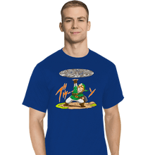 Load image into Gallery viewer, Daily_Deal_Shirts T-Shirts, Tall / Large / Royal Blue Destructo Sword
