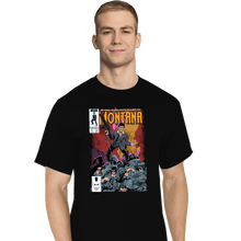 Load image into Gallery viewer, Daily_Deal_Shirts T-Shirts, Tall / Large / Black Montana Comics
