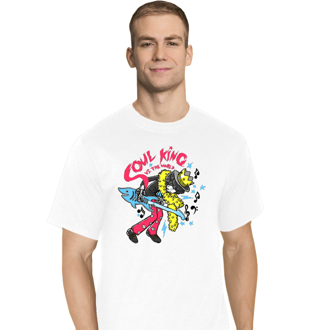 Secret_Shirts T-Shirts, Tall / Large / White Soul King VS The World