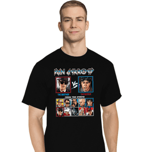 Daily_Deal_Shirts T-Shirts, Tall / Large / Black Dan Aykroyd Fighter