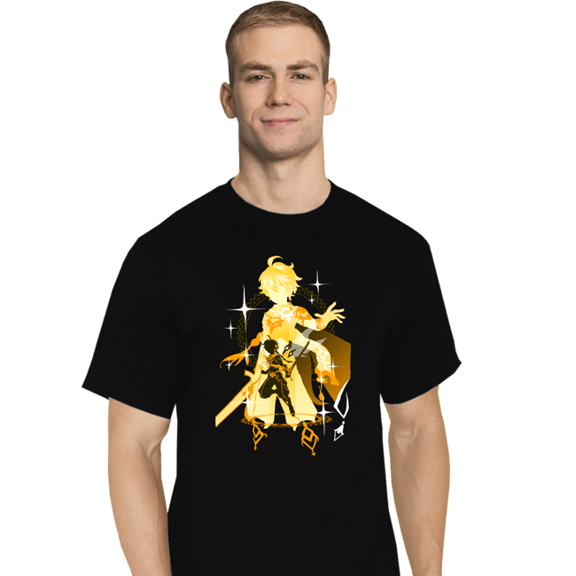 Shirts T-Shirts, Tall / Large / Black Traveler Aether