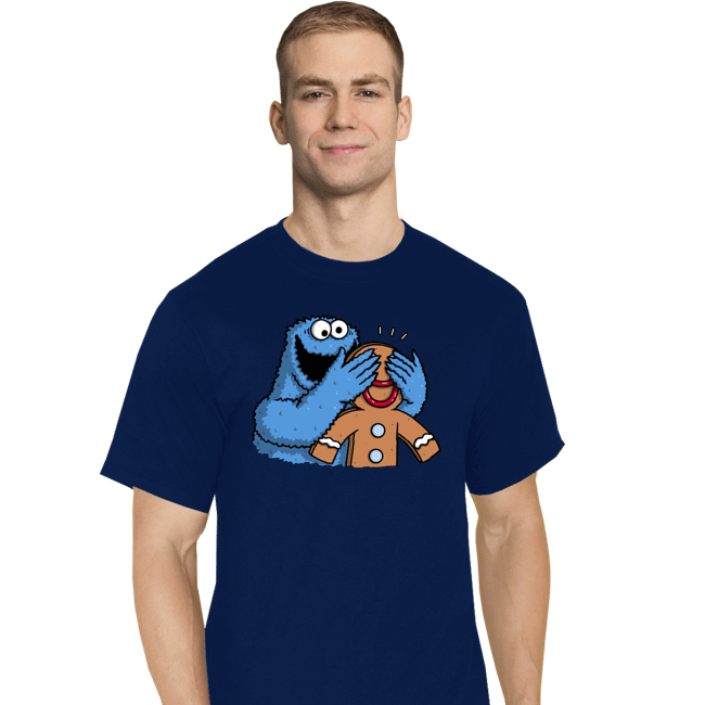 Secret_Shirts T-Shirts, Tall / Large / Navy Monstrous Surprise