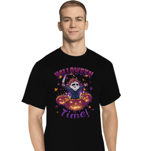 Daily_Deal_Shirts T-Shirts, Tall / Large / Black Halloween Time!