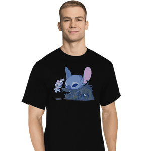 Secret_Shirts T-Shirts, Tall / Large / Black Darth Stitch Secret Sale