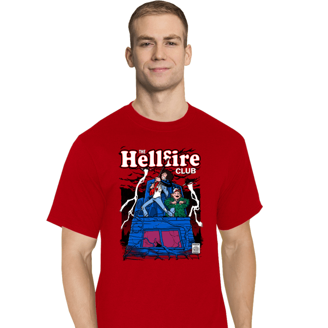 Daily_Deal_Shirts T-Shirts, Tall / Large / Red The Hellfire Club Comics