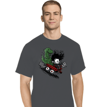 Load image into Gallery viewer, Secret_Shirts T-Shirts, Tall / Large / Charcoal Edward And Dino
