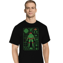 Load image into Gallery viewer, Daily_Deal_Shirts T-Shirts, Tall / Large / Black Raphael Model Sprue
