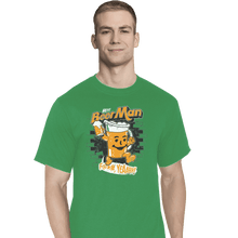 Load image into Gallery viewer, Shirts T-Shirts, Tall / Large / Athletic grey Hey Beer Man
