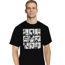 Load image into Gallery viewer, Shirts T-Shirts, Tall / Large / Black Bat Villains Jail
