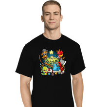 Load image into Gallery viewer, Daily_Deal_Shirts T-Shirts, Tall / Large / Black Christmas RPG
