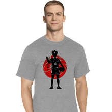 Load image into Gallery viewer, Shirts T-Shirts, Tall / Large / Sports Grey Crimson Yu Nishinoya
