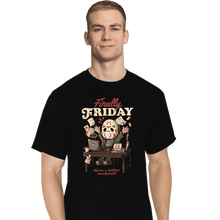 Load image into Gallery viewer, Daily_Deal_Shirts T-Shirts, Tall / Large / Black Finally Friday

