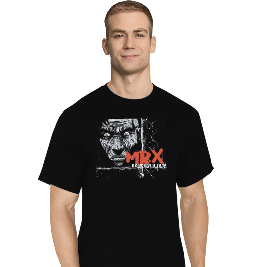 Shirts T-Shirts, Tall / Large / Black Mr. X Gonna Give It To Ya