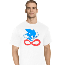 Load image into Gallery viewer, Daily_Deal_Shirts T-Shirts, Tall / Large / White Fastest Hedgehog
