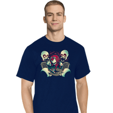 Load image into Gallery viewer, Daily_Deal_Shirts T-Shirts, Tall / Large / Navy Pumpkin Hill
