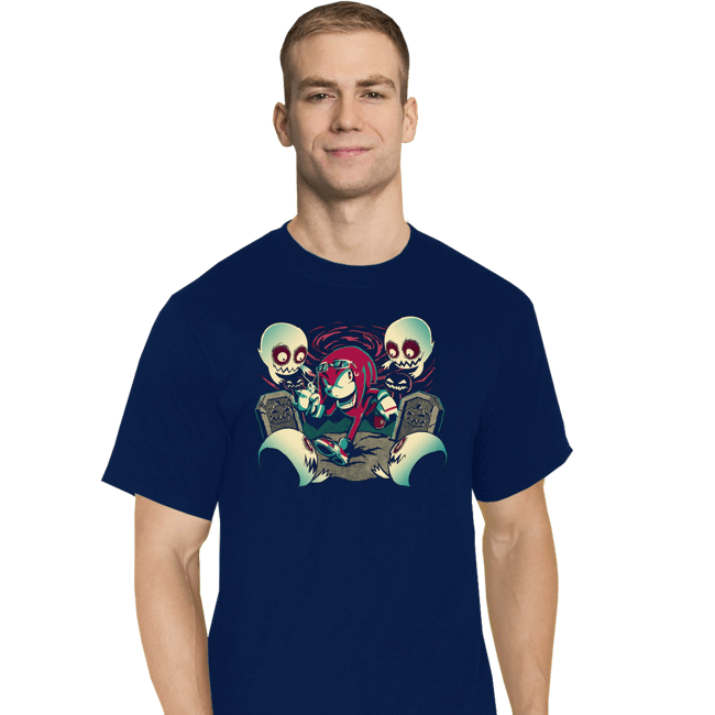 Daily_Deal_Shirts T-Shirts, Tall / Large / Navy Pumpkin Hill