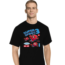 Load image into Gallery viewer, Secret_Shirts T-Shirts, Tall / Large / Black Super Spider Bros
