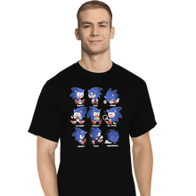 Load image into Gallery viewer, Shirts T-Shirts, Tall / Large / Black Hedgehog
