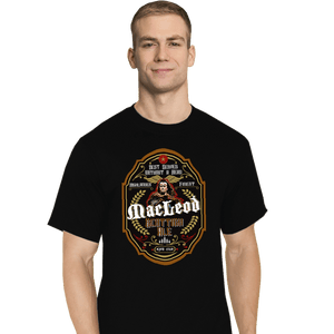 Secret_Shirts T-Shirts, Tall / Large / Black MacLeod Ale