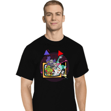 Load image into Gallery viewer, Daily_Deal_Shirts T-Shirts, Tall / Large / Black Toon Takeover
